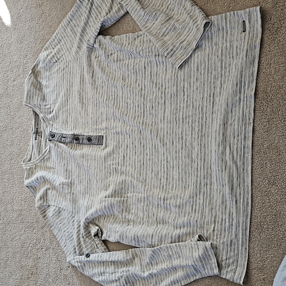 Express men's long sleeve shirt